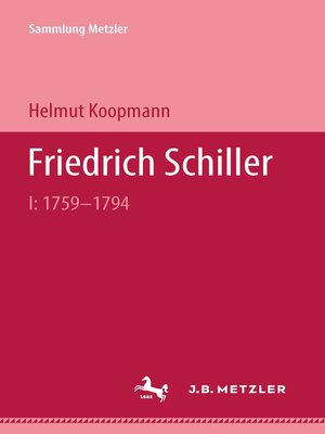 cover image of Friedrich Schiller